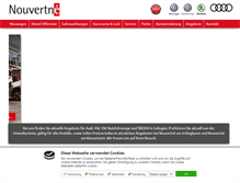 Tablet Screenshot of nouvertne.com